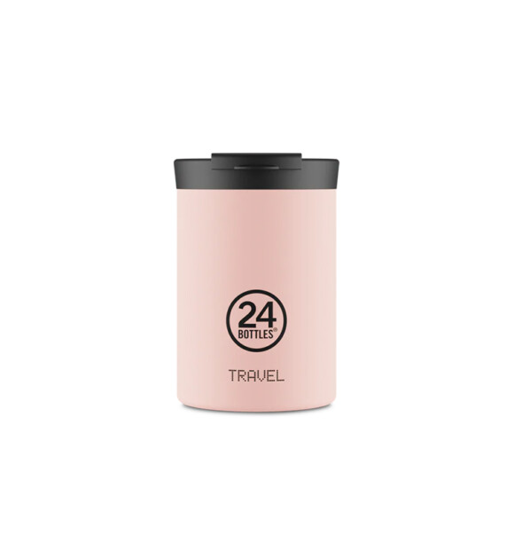 24 Bottles Kaffeebecher Travel Dusty Pink 350ml