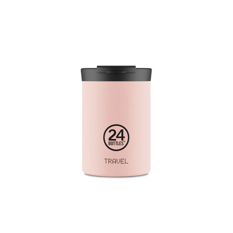 24 Bottles Kaffeebecher Travel Dusty Pink 350ml