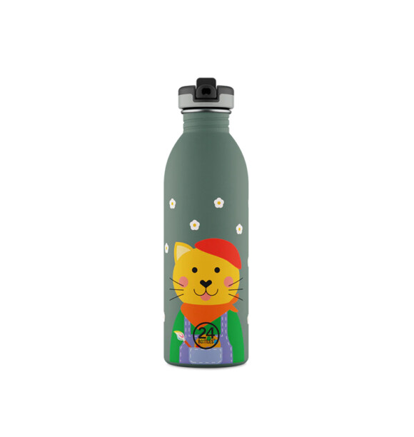 24 Bottles Trinkflasche Kids Smart Cat 500ml