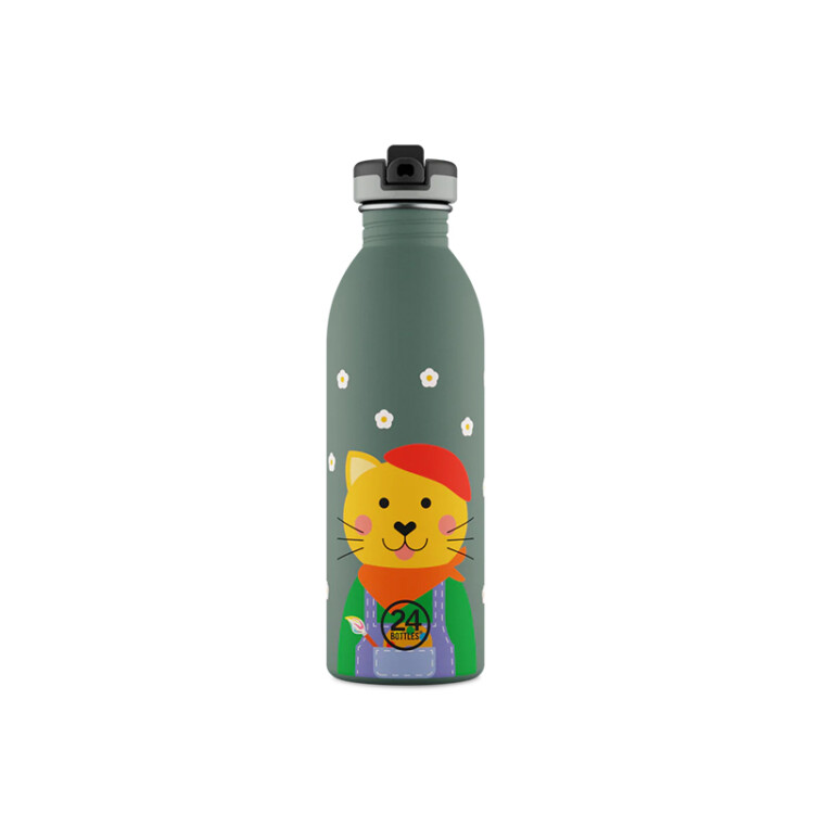 24 Bottles Trinkflasche Kids Smart Cat 500ml