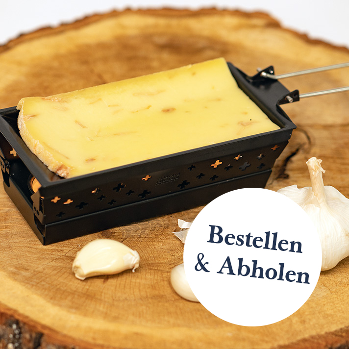 Raclette Knoblauch Bubble