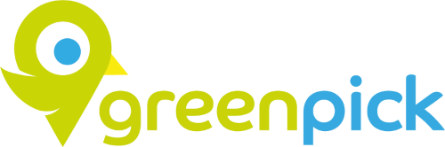 Sehr Klein Greenpick Logo Farbe