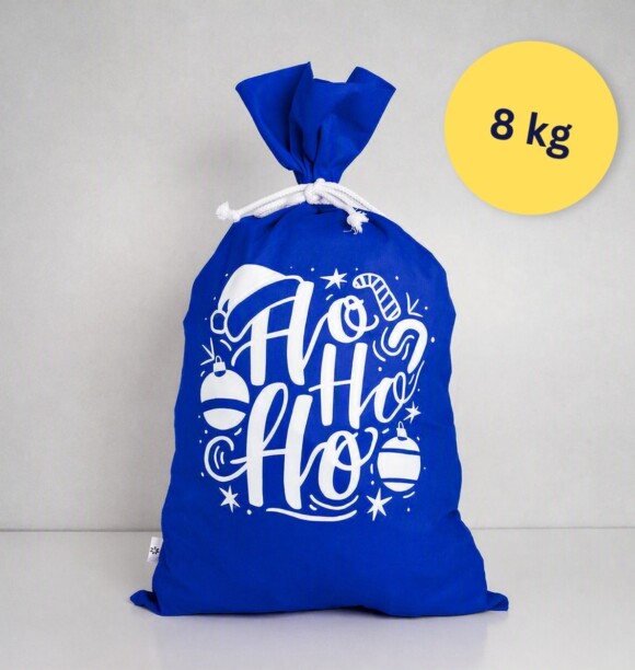 Waerchbrogg Chlaussaeckli Xxl Hohoho Blau 8kg Bubble