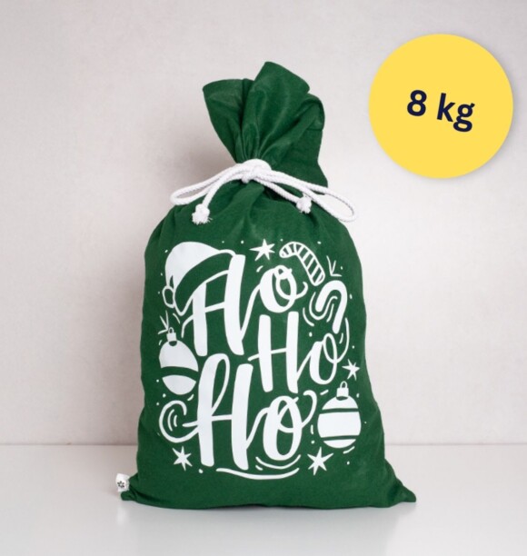 Waerchbrogg Chlaussaeckli Xxl Hohoho Gruen 4kg Bubble