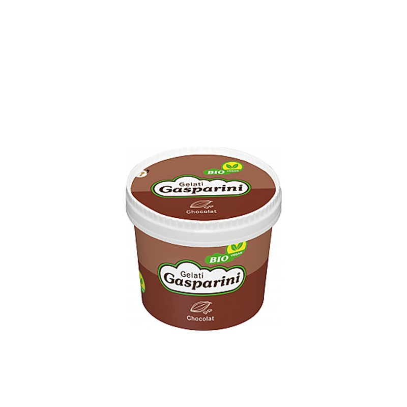 Waerchbrogg Glace Gasparini Becher Chocolat Vegan