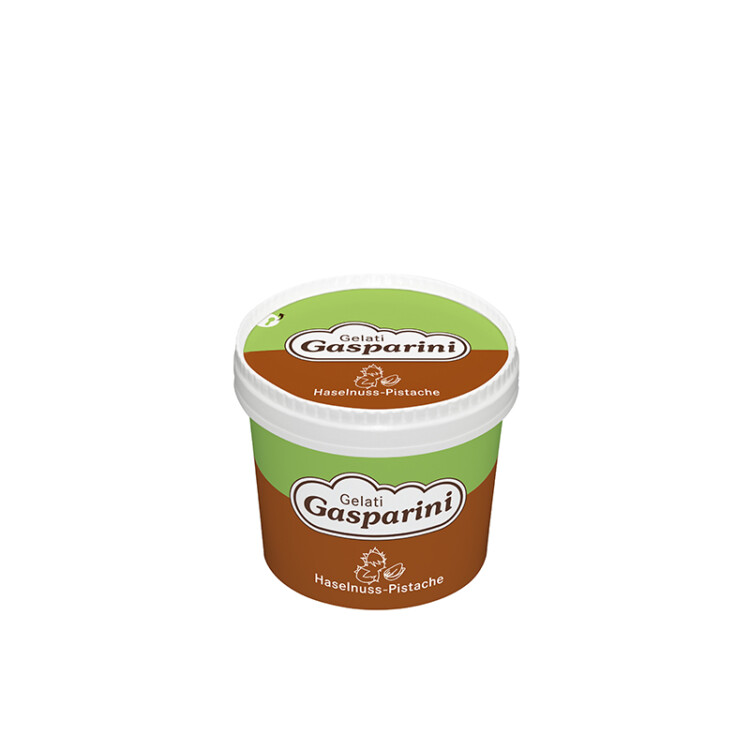 Waerchbrogg Glace Gasparini Becher Haselnuss Pistache