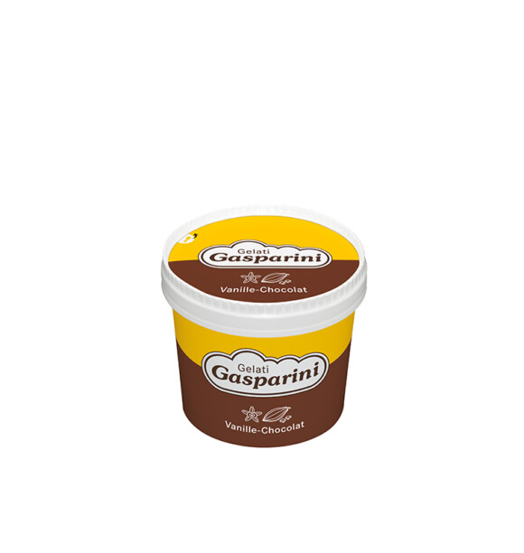 Waerchbrogg Glace Gasparini Becher Vanille Schokolade