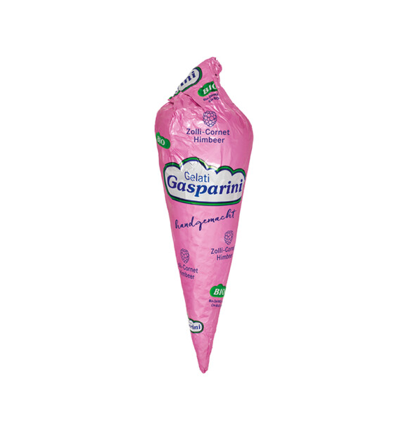 Waerchbrogg Glace Gasparini Cornet Himbeere