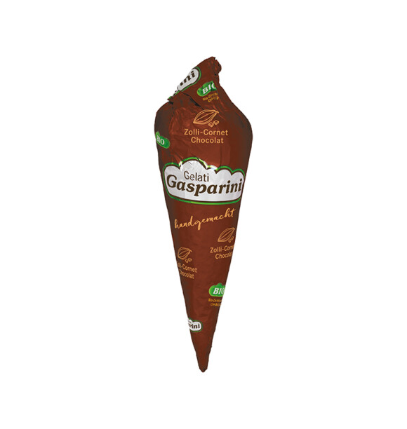 Waerchbrogg Glace Gasparini Cornet Schokolade