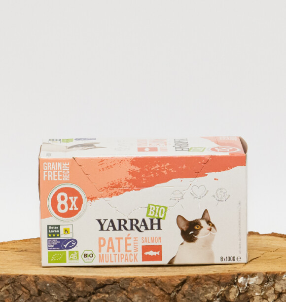 Waerchbrogg Vegan Yarrah Katzenfutter Multipack 800g