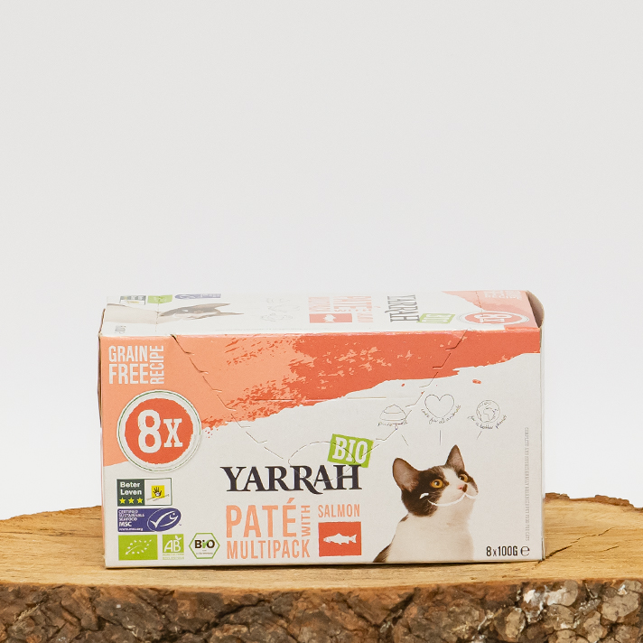 Waerchbrogg Vegan Yarrah Katzenfutter Multipack 800g