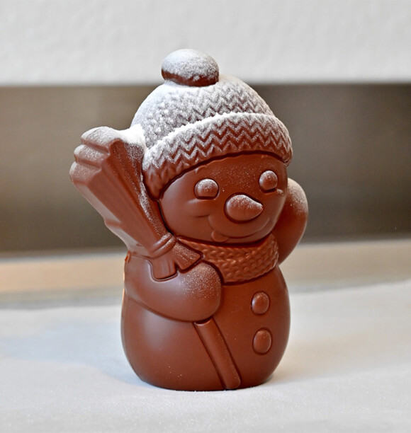 Waerchbrogg Weihnachten Chani Schneemann Freddy Milchschokolade 100g