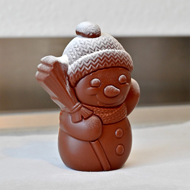 Waerchbrogg Weihnachten Chani Schneemann Freddy Milchschokolade 100g