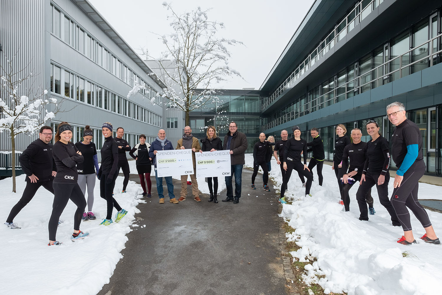 Waerchbrogg Spende CKW Laufgruppe Klein